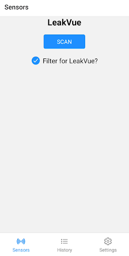 Android application LeakVue ALD screenshort