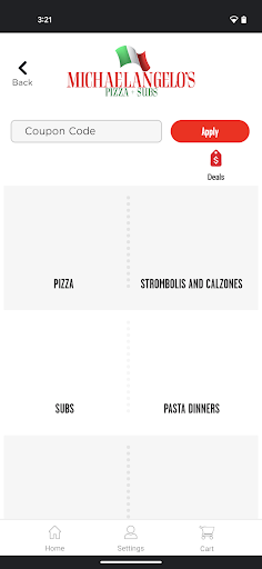 Screenshot of Michaelangelo's Pizza MJ