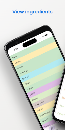 Android application The Sous Chef Lite: Recipes screenshort