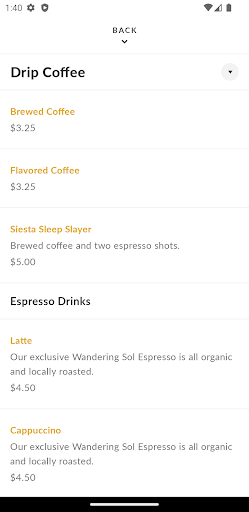 Mojo Risin' Coffee Screenshot 3 - AppWisp.com