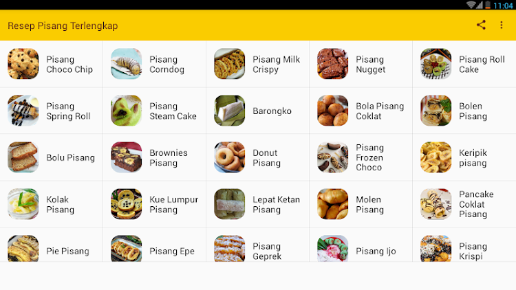 resep pisang terlengkap - 2.0.0 - (Android)
