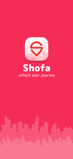 Android application Shofa - Request a driver screenshort