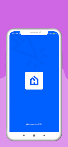 Android application HardwareLo screenshort