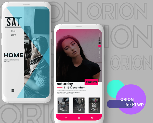 ORION for KLWP Screenshot 4 - AppWisp.com
