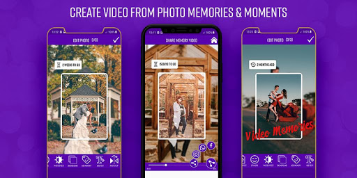 Android application Memories Photo Video Maker screenshort