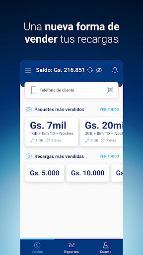 Android application Mi Tienda Paraguay screenshort
