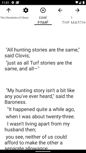 Book, The Chronicles of Clovis Screen 2