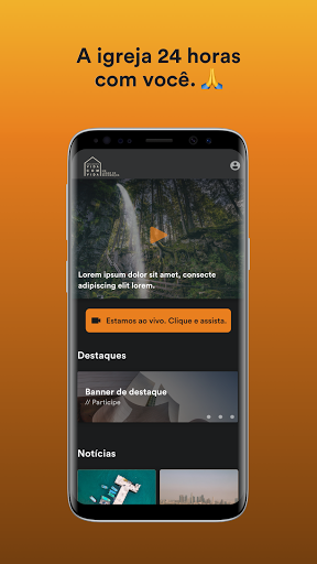 Android application IB Vida com Vida screenshort