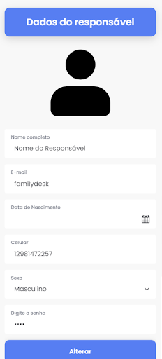 Responsável FamilyDesk Screen 3