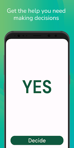 Android application Decision Maker - Yes or No screenshort