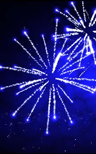 3D-Feuerwerk Live-Hintergrund Bildschirmfoto