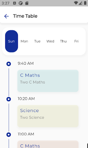 Android application Hamro Academy ICT screenshort
