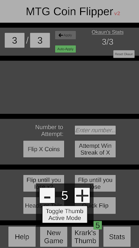 MTG Coin Flipper v2 Screen 3