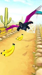 Flying Monkey - Funny Gorilla