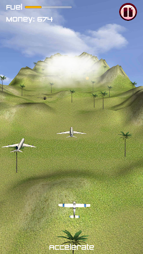 Android application Plane Traffic Race 3D - in Air screenshort