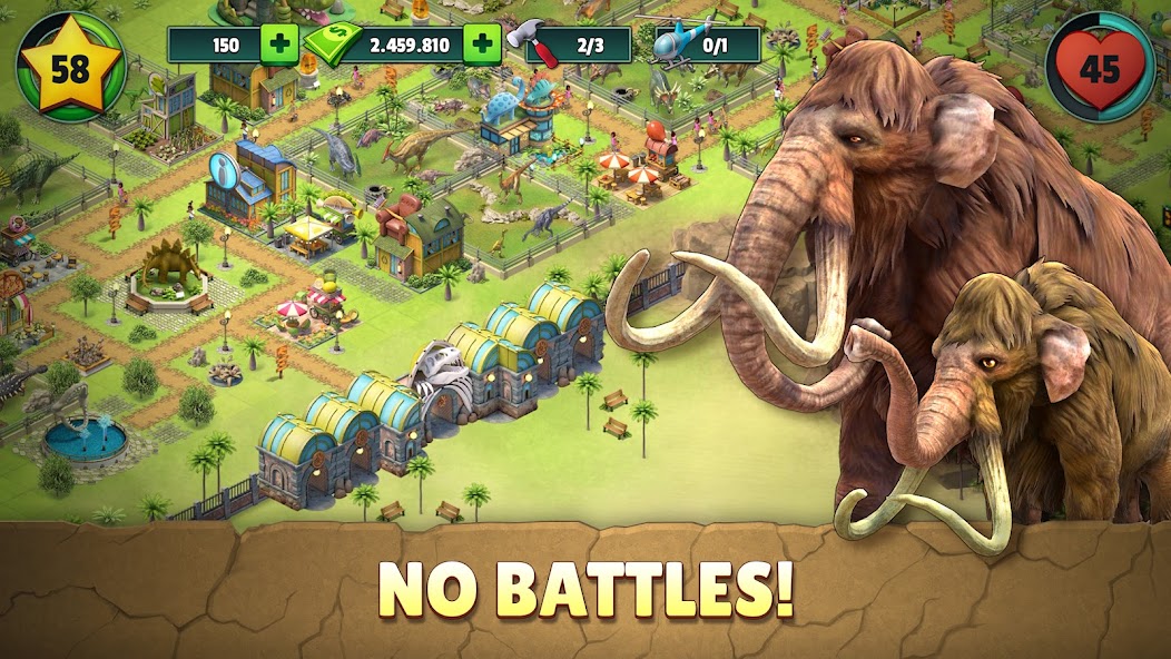 Jurassic Dinosaur: Dino Game 1.8.3 APK + Мод (Unlimited money) за Android