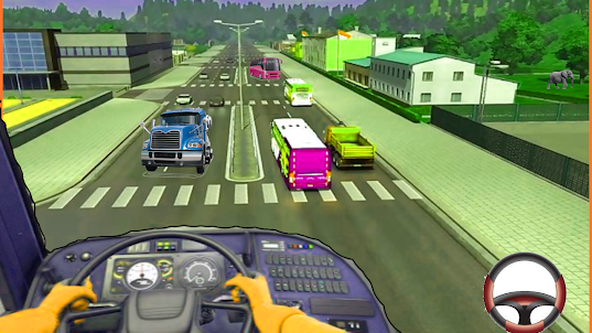 Crazy drive : Bus simulator