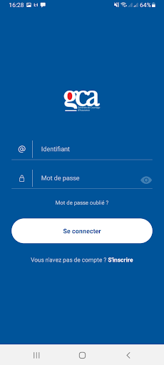 Android application GCA Santé screenshort