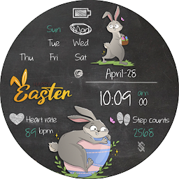 Icon image BFF49- Happy Easter Rabbit