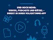 screenshot of Volksstimme
