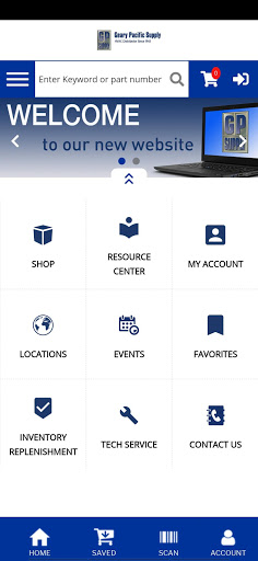 Android application Geary Pacific screenshort