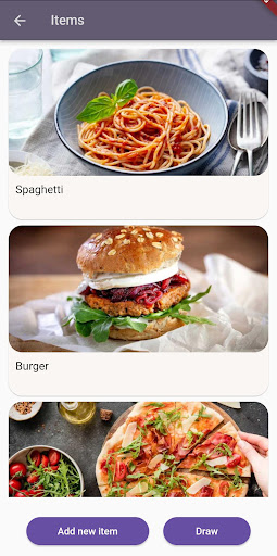 Android application The Decider screenshort