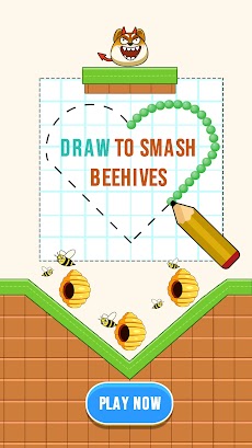 Beehive Puzzle: Draw to Smashのおすすめ画像1