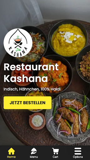 Android application Restaurant Kashana screenshort