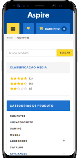 Android application ISA UNIVERSO VENDAS screenshort