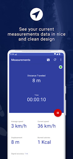 My GPS Odometer Screen 2