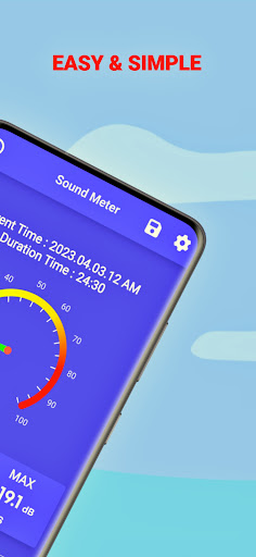 Sound Meter - dB measurement Screen 2