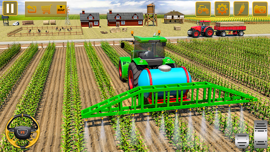 US Tractor Farming Tractor Sim