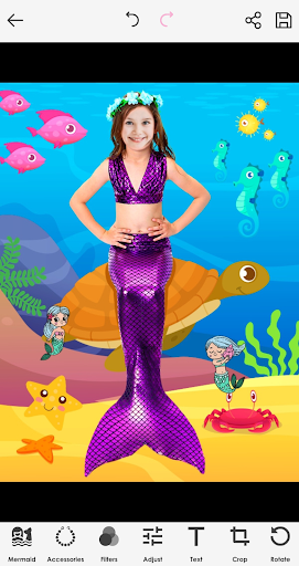 Mermaid Photo Editor Screen 2