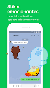 LINE: Chamadas & Mensagens