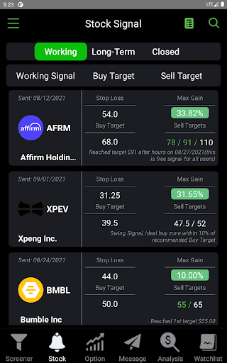 Stock Scanner - Stock Market 10