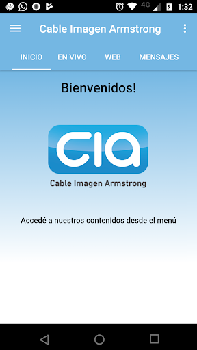 Android application Cable Imagen Armstrong - Santa screenshort