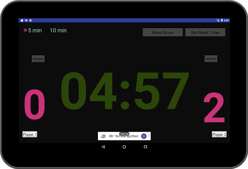 Scoreboard Screen 2