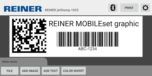 REINER MOBILEset graphic Screen 2