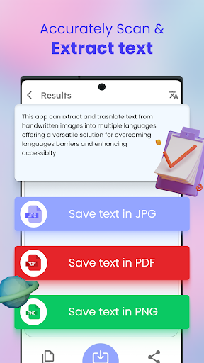 OCR - Photo to Text Converter Screen 2