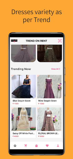 Android application Trend On Rent screenshort