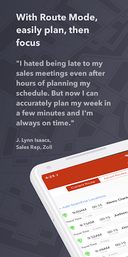 Badger Maps - Sales Routing Screen 3