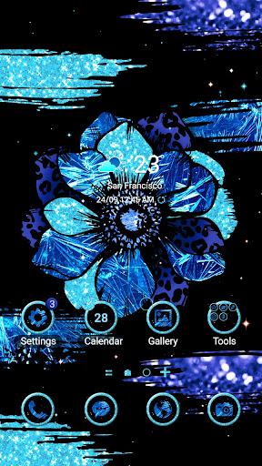 Android application Winter Glitter - Wallpaper screenshort