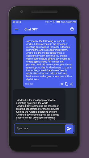Herald AI ChatBot Screen 2