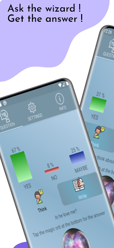 Android application Yes or No: Ask the oracle screenshort