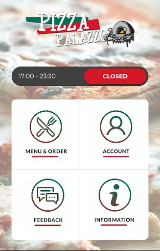 Android application Pizza Palazzo Newcastle screenshort
