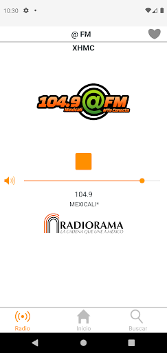 Android application Radiorama screenshort