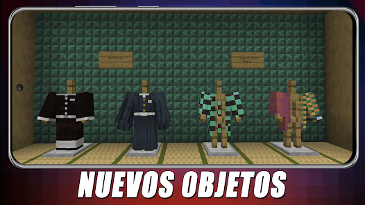 Captura de Pantalla 7 Demon Slayer Mod Minecraft android