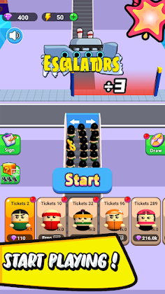 Escalators Runner - Screenshot 1