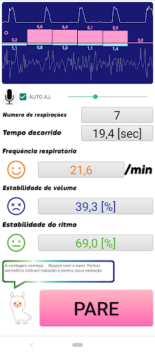 Breathing counter Screen 3