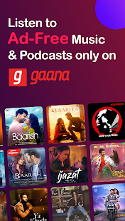 Gaana: Music Player & Podcast Screenshot